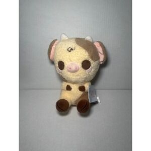 Plush Goals by GUND 10 inch Cow Stuffed Animal Brown Cream Spotted Plush Toy